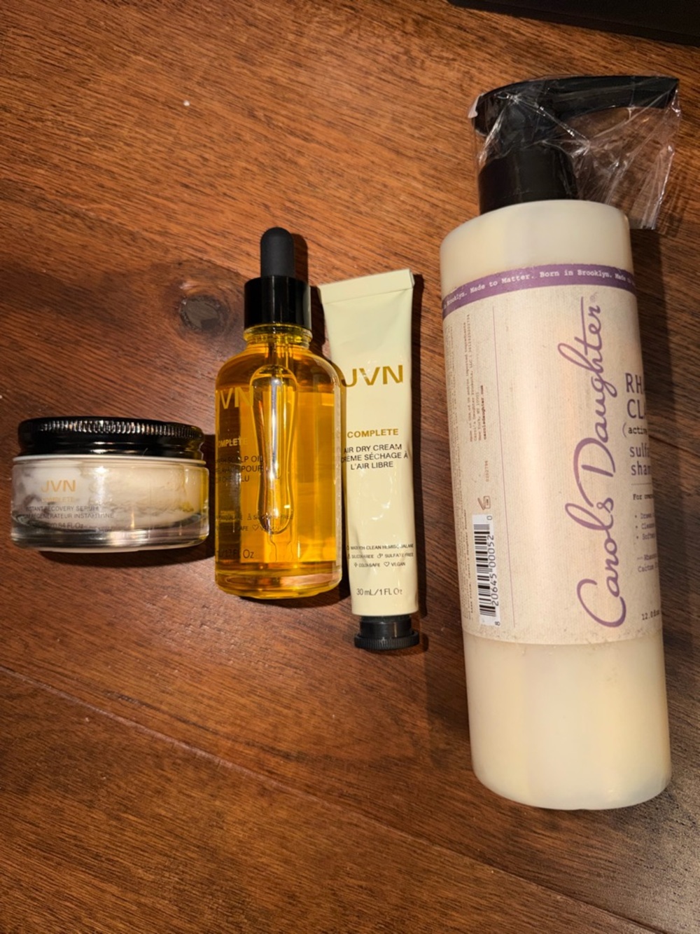 RHASSOUL CLAY Sulfate-Free Cleansing Shampoo - Cream plus JVN hair products